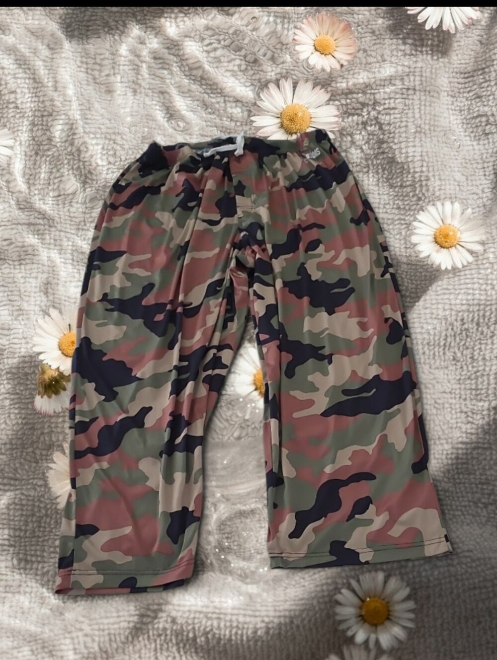 Stacy Adams Men’s Camo Lounge Pajama Pants Size 3XL Camouflage Drawstring